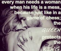 Queen Protects the King