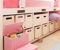 Under the bed storage bins
