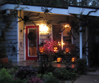 Large spider decorations