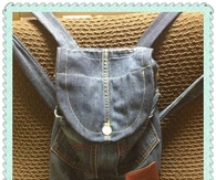 DIY Old Denim Backpack
