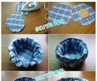 DIY Fabric Pumpkin Storage Vase