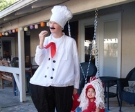 Spaghetti and meatballs costume