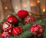 Beautiful christmas ornaments