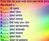 post this on your wall
