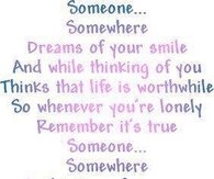 someone somewhere