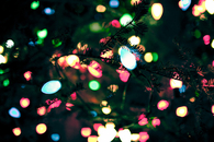 Colorful Xmas Lights
