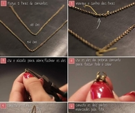DIY Gold Collar Necklace