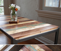 Recycled art table