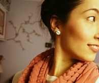 Braided layered scarf