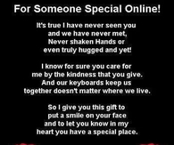for someone special online