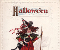 Vintage Halloween Card & Poem