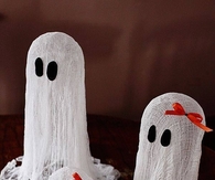 Tablecloth Ghosts Stiffened with Starch