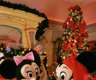 Mickey and Minnie On Christmas