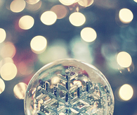 Snow Flake Snow Globe