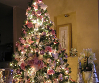 Floral Christmas Tree
