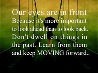 keep moving forward