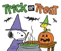Snoopy and Woodstock Trick or Treat