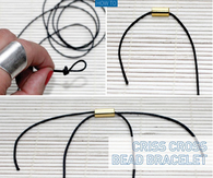 DIY Criss Cross Bracelet