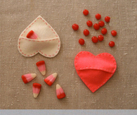 DIY Fabric Hearts