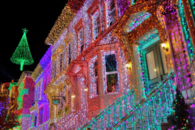 Colorful Christmas Light Decorations