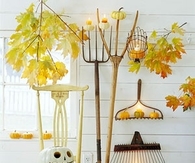 Halloween porch idea