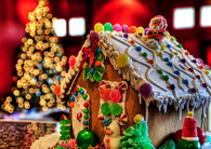 Candy Gingerbread House