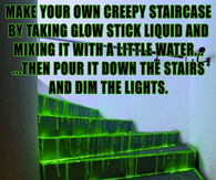 DIY Halloween Stairs