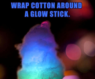 DIY Glowing Cotton