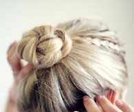 DIY Braided Bun