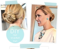 DIY Chic Braided Bun