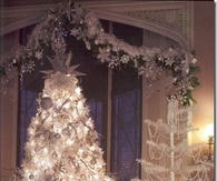 white christmas decor