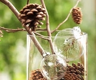 Pine cone decor
