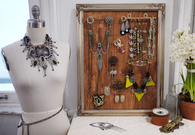 Jewelry display DIY