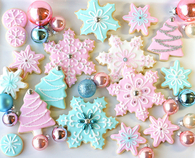 Pastel Christmas Cookies