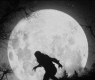 Monster on a full moon
