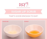 DIY Sugar Lip Scrub