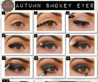 DIY Autumn Smokey Eyes