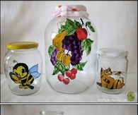DIY Jar Art