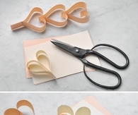 DIY Paper Hearts