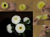 DIY Drinking Straw Flower