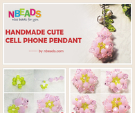 Handmade Cute Cell Phone Pendant