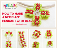 How to Make A Necklace Pendant with Beads