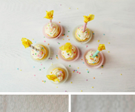 Birthday candle cupcake toppers