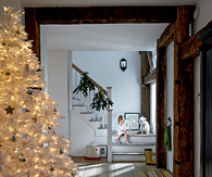 Dazzling White Entryway