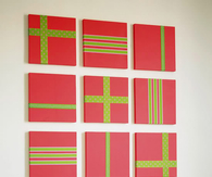 Christmas Wrapped Frames