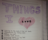Things I love