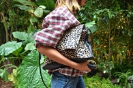 Big leopard bag