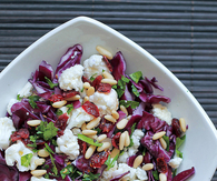 Cauliflower, red cabbage, parsley