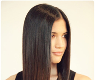 Flat iron with bend