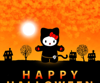Happy Halloween Hello Kitty